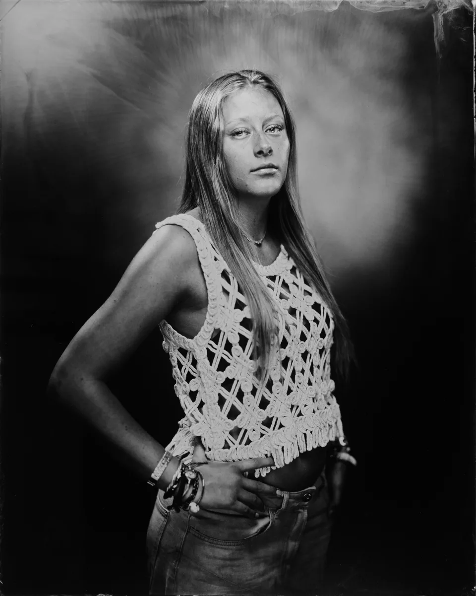 Tintype portrait by Phill Schoen — Pierre's Tintype, Victor, Idaho