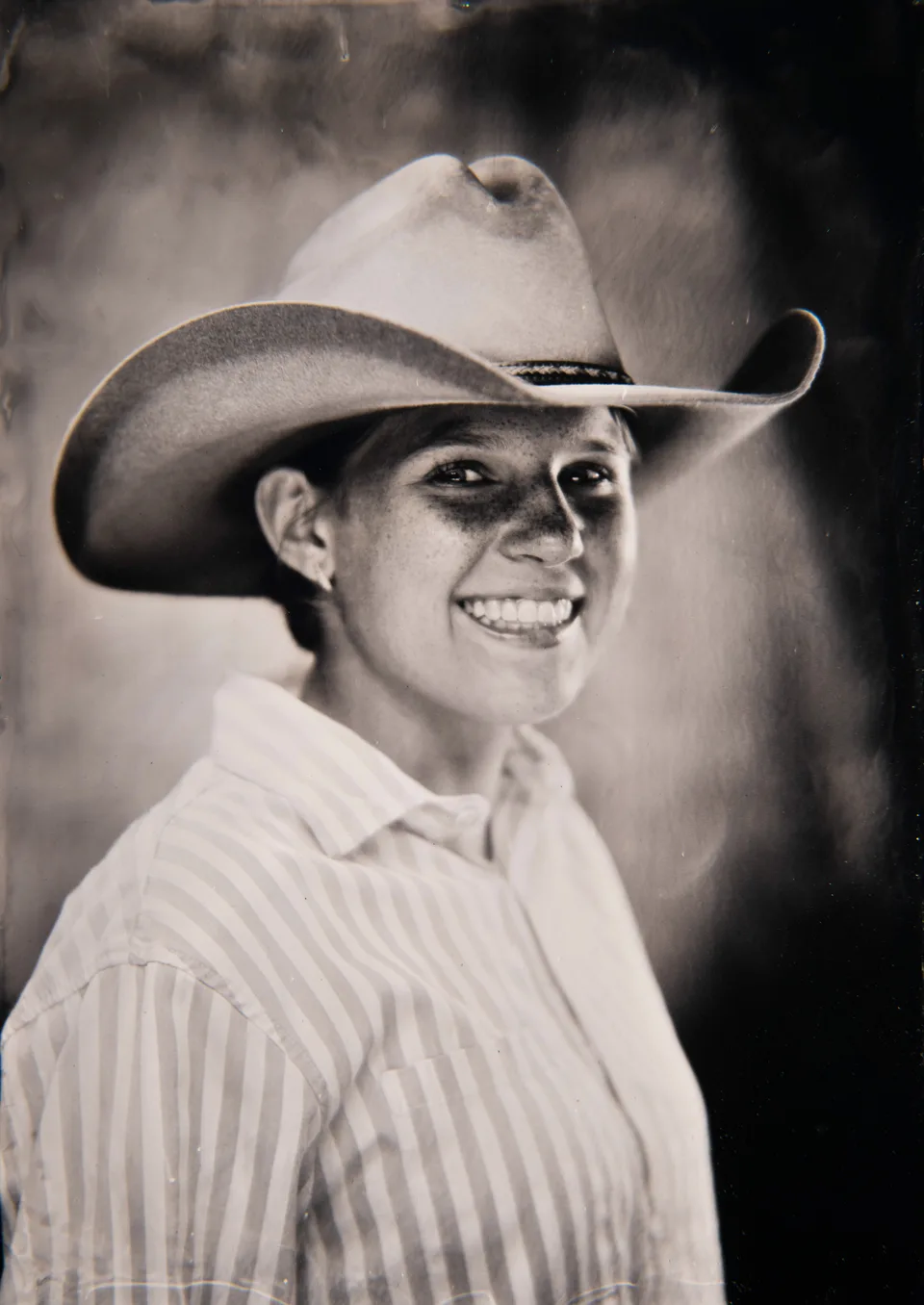 Tintype portrait by Phill Schoen — Pierre's Tintype, Victor, Idaho