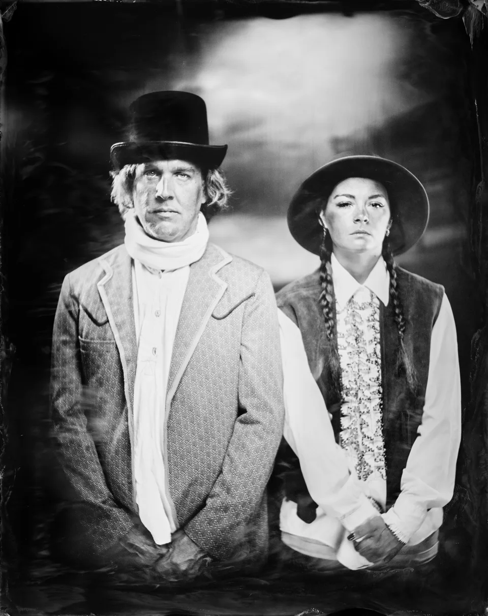 Tintype portrait by Phill Schoen — Pierre's Tintype, Victor, Idaho