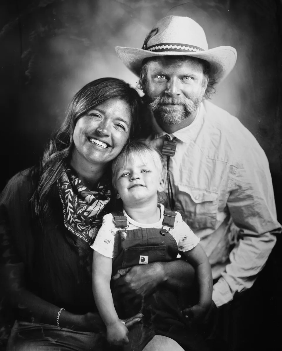 Tintype portrait by Phill Schoen — Pierre's Tintype, Victor, Idaho